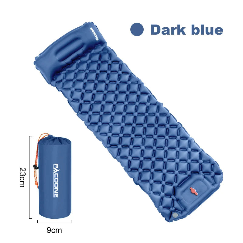Hiker’s Best Friend – Sleep, Anywhere. ™Inflatable Pad + Pillow