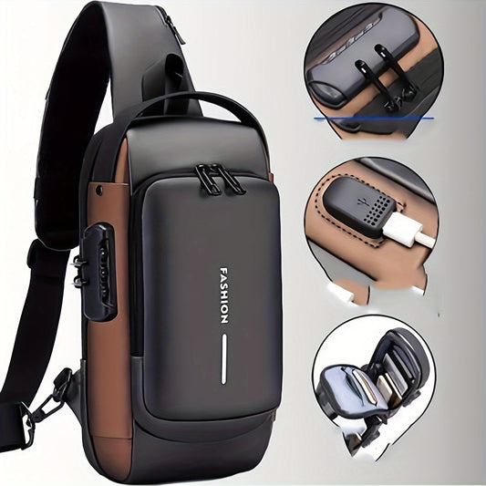 VaultWear™ Password Lock Sling Bag